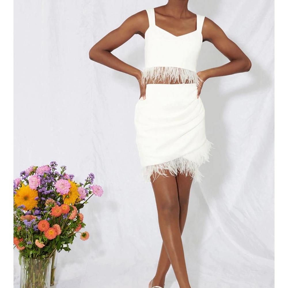 White bridal SAYLOR Benni set